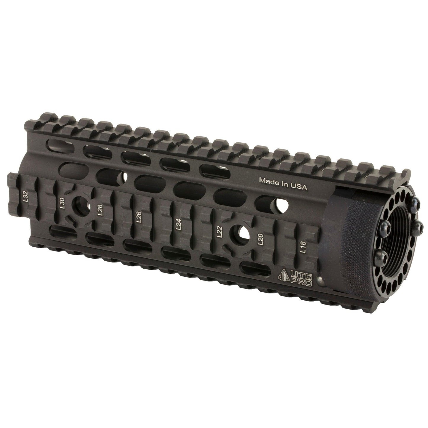 Utg Pro 4/15 Carb Ff Quad Rail Blk - Loomini