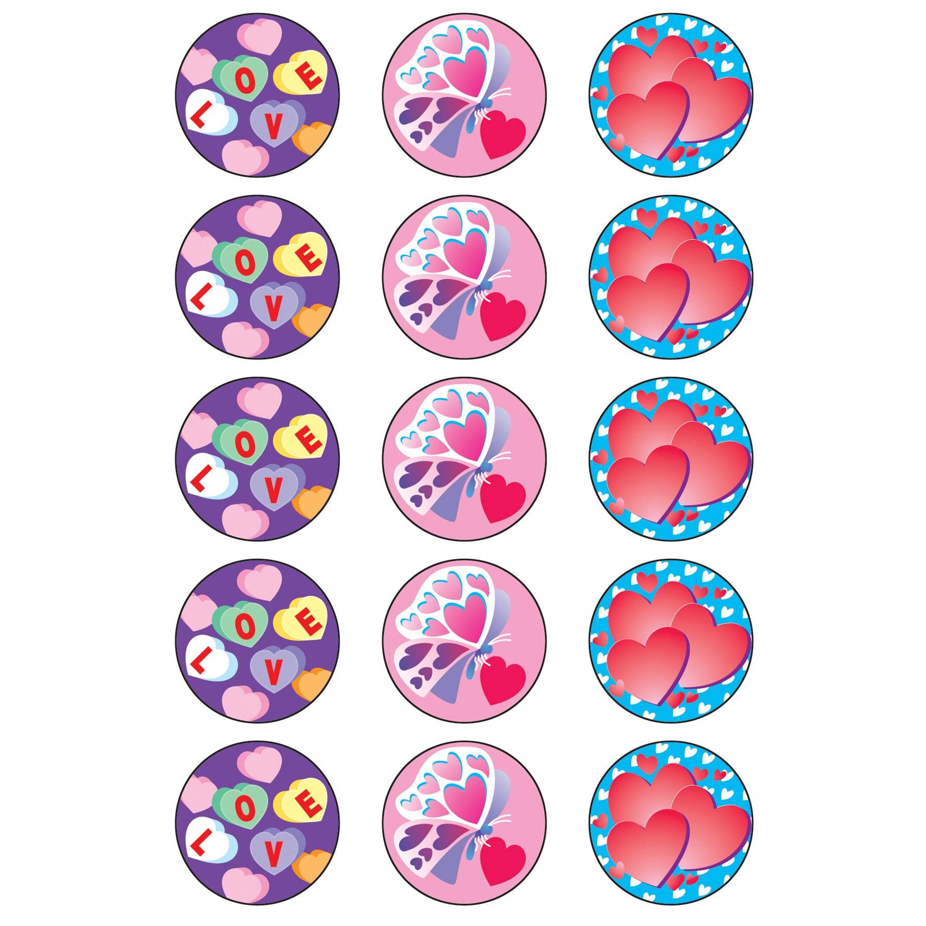 Valentine's Day/Cherry Stinky Stickers®, 60 Per Pack, 6 Packs - Loomini