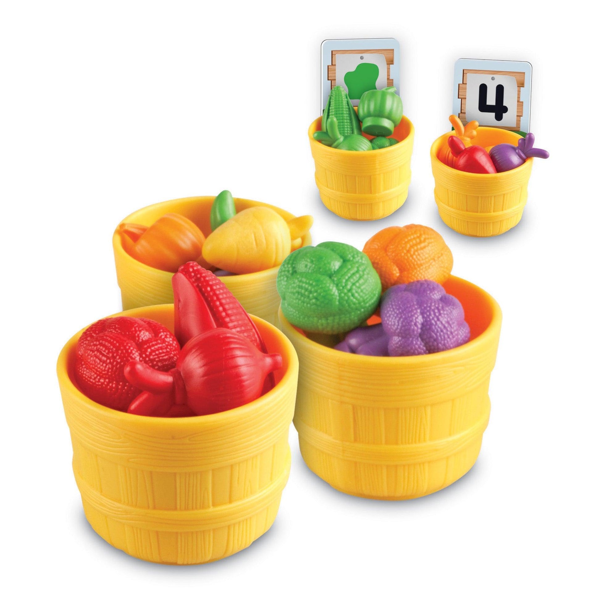 Veggie Farm Sorting Set - Loomini