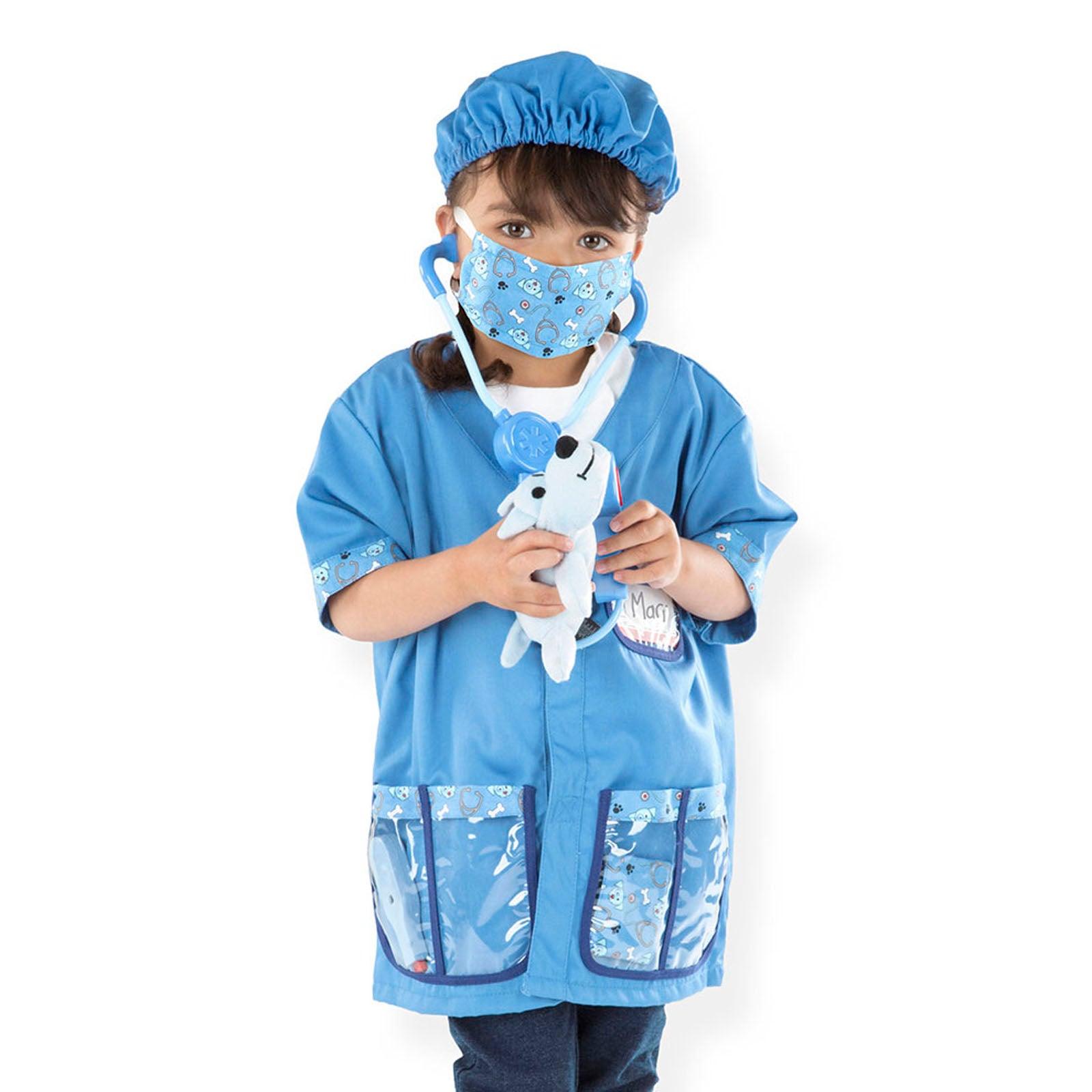 Veterinarian Role Play Costume Set - Loomini