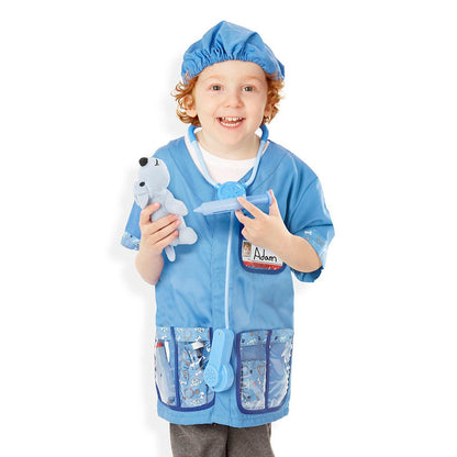 Veterinarian Role Play Costume Set - Loomini