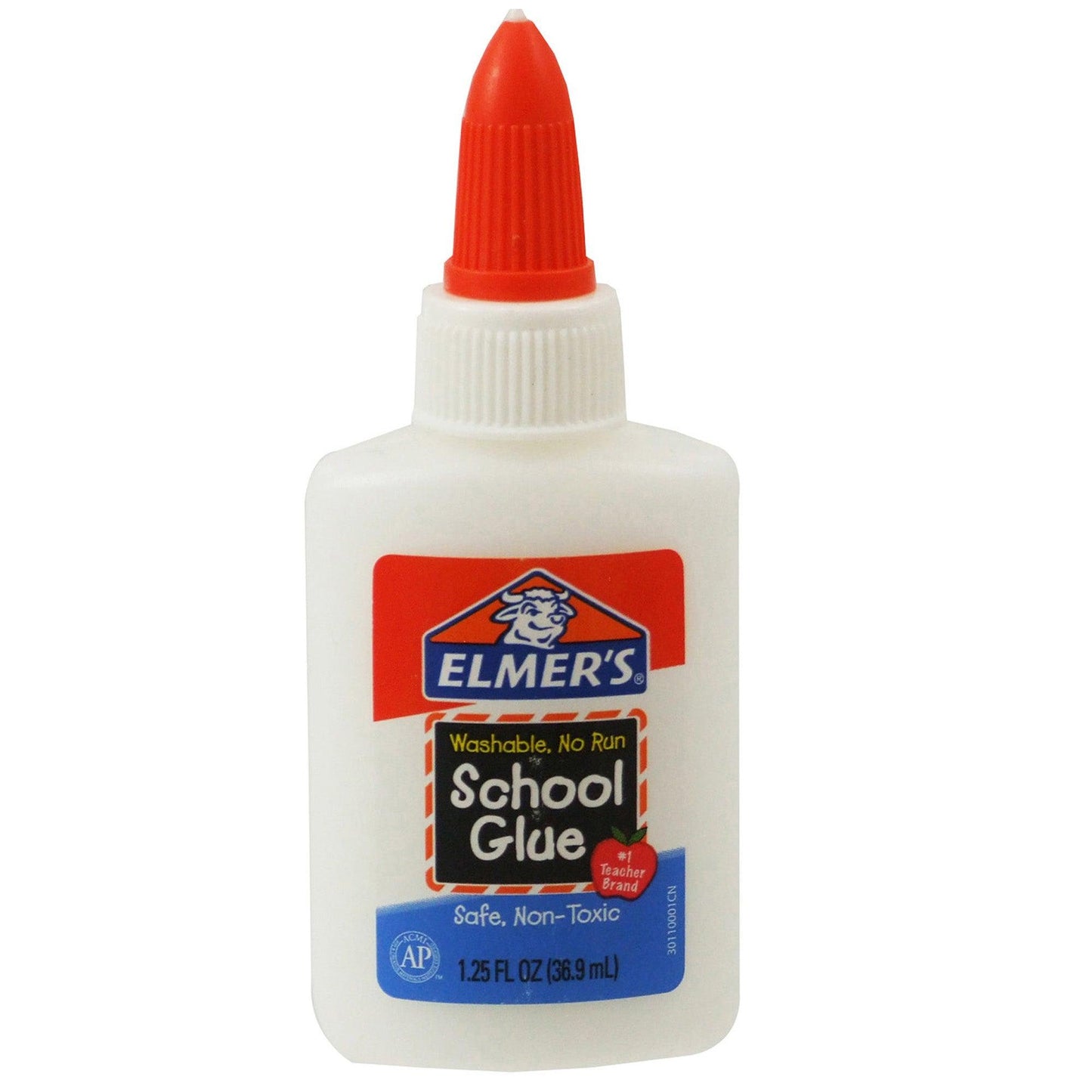 Washable School Glue, 1.25 oz. Bottle, Pack of 24 - Loomini