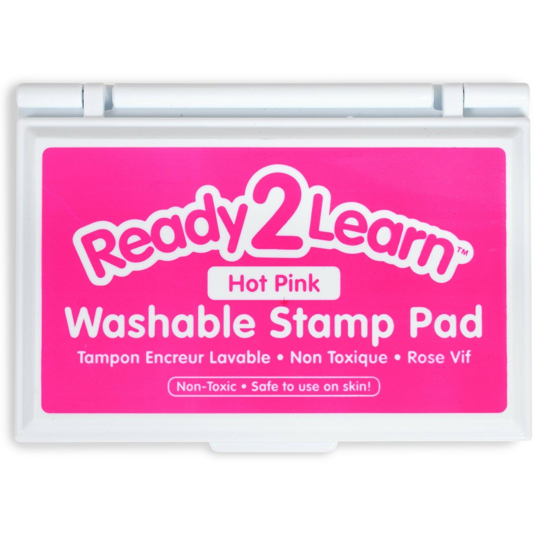 Washable Stamp Pad - Hot Pink - Pack of 6 - Loomini