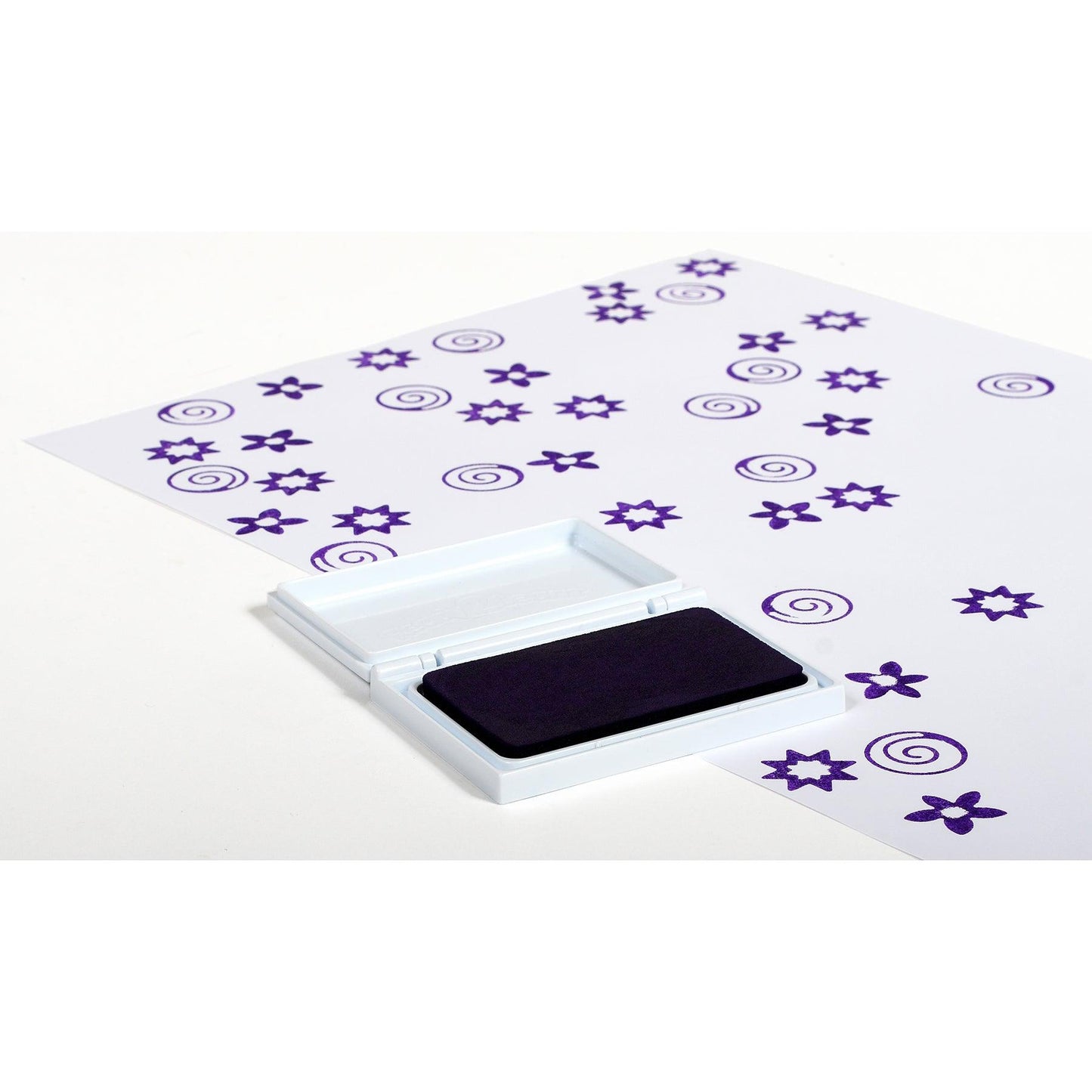 Washable Stamp Pad - Purple - Pack of 6 - Loomini