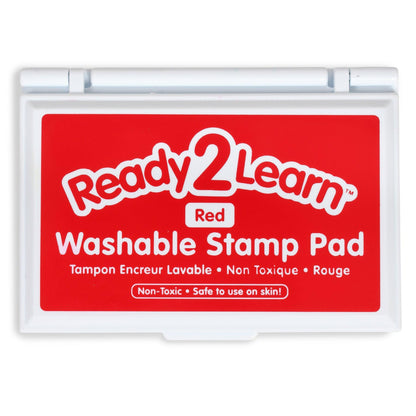 Washable Stamp Pad - Red - Pack of 6 - Loomini