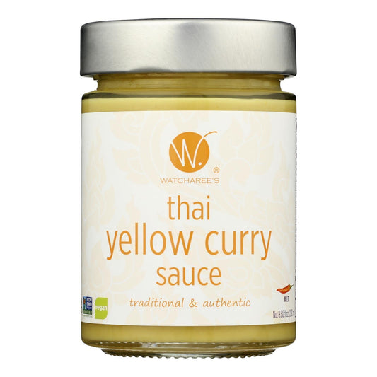 Watcharee's - Sauce Thai Yellow Curry - Case Of 6-9.8 Fz - Loomini