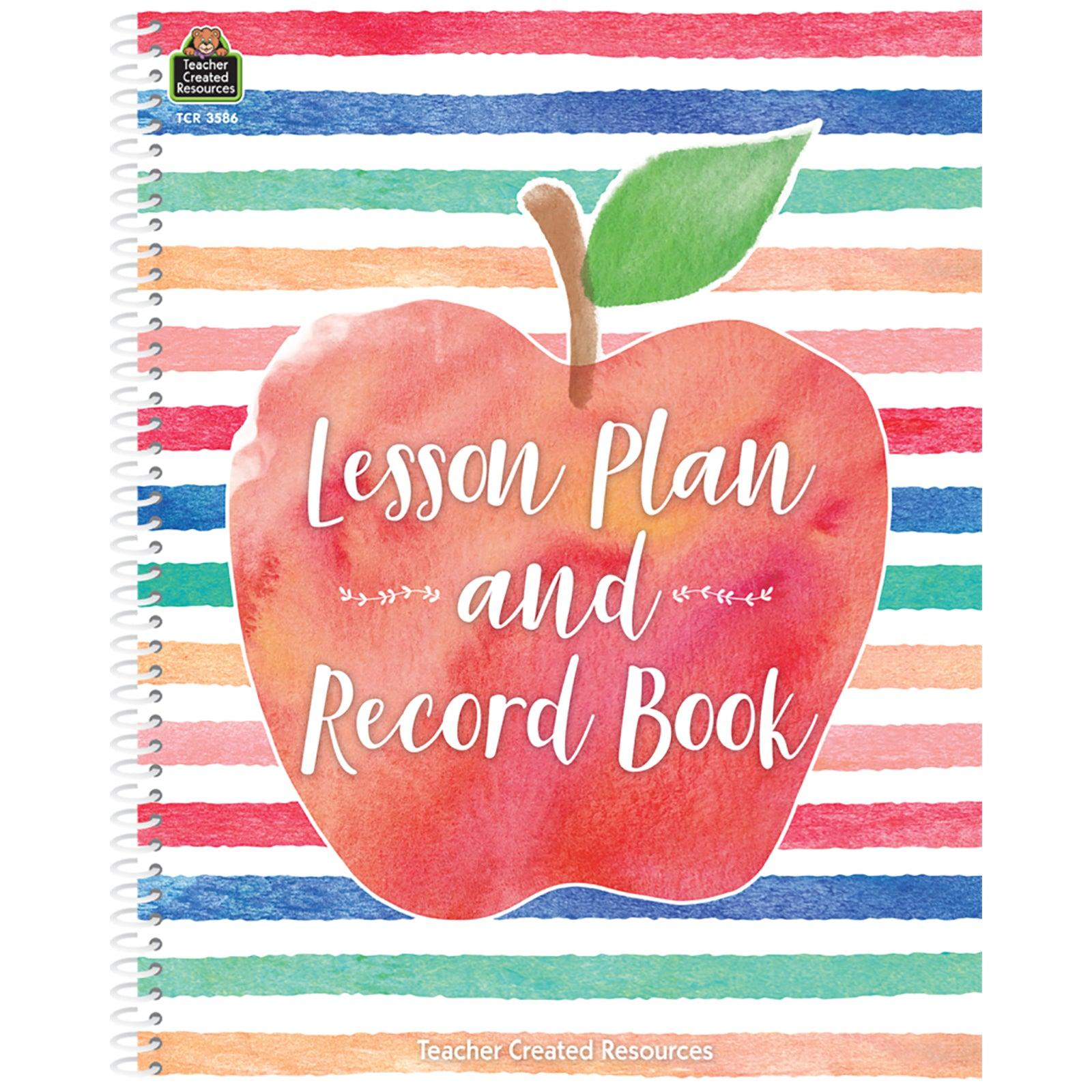 Watercolor Lesson Plan and Record Book - Loomini