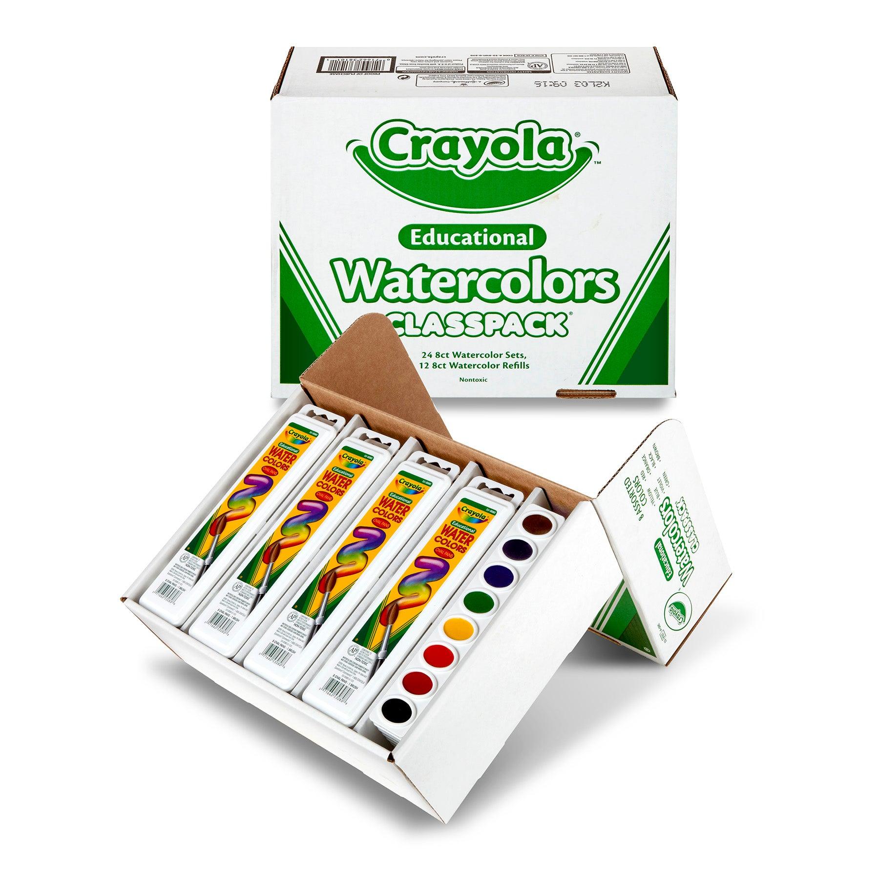 Watercolors Classpack, 36 Count - Loomini