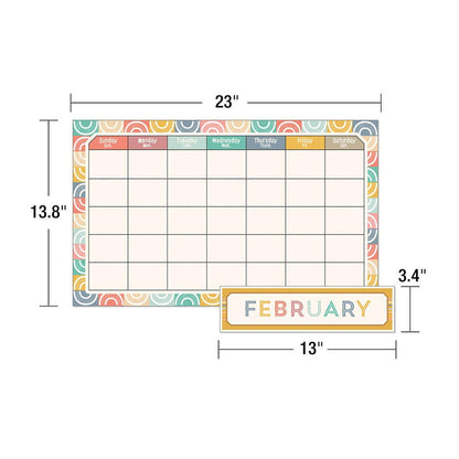 We Belong Calendar Bulletin Board Set, 2 Sets - Loomini