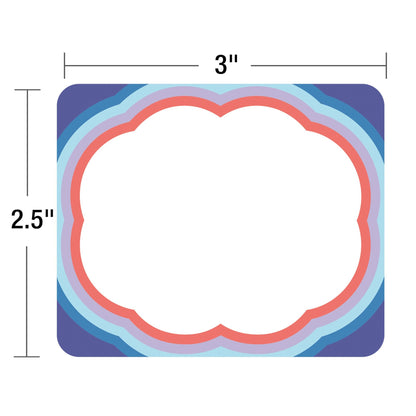 We Stick Together Name Tags, 40 Per Pack, 6 Packs - Loomini