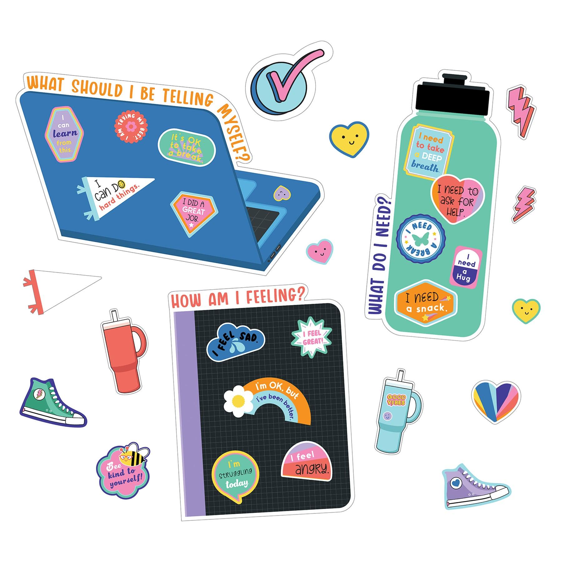 We Stick Together Vibe Check Bulletin Board Set - Loomini