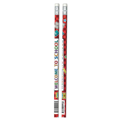 Welcome to School! Pencil, Pack of 144 - Loomini