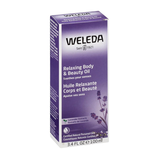 Weleda Relaxing Body Oil Lavender - 3.4 Fl Oz - Loomini