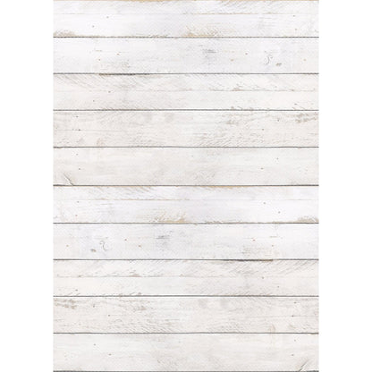 White Shiplap Better Than Paper Bulletin Board Roll, 4' x 12', Pack of 4 - Loomini