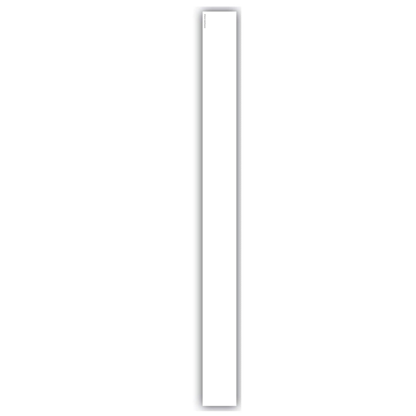 White Straight Border Trim, 35 Feet Per Pack, 6 Packs - Loomini