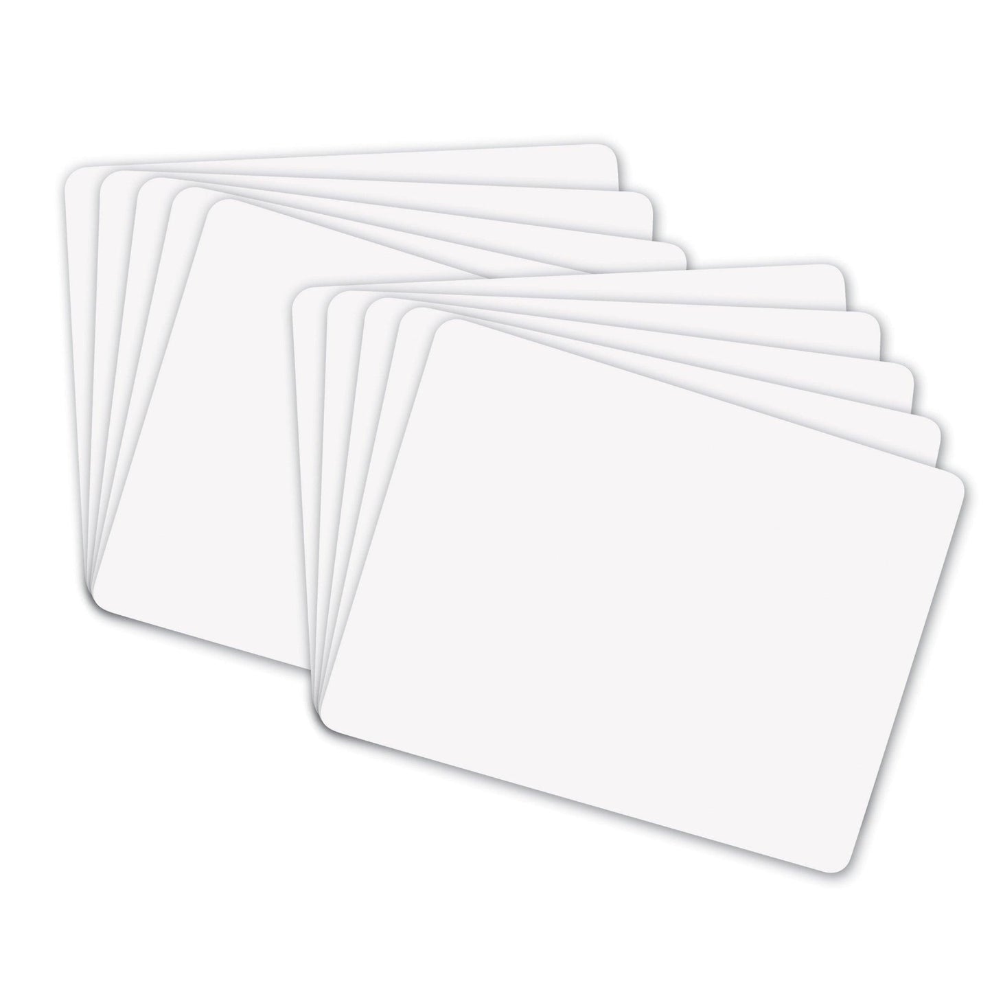 Whiteboard, 1-Sided, Plain, 9" x 12", 10 Boards - Loomini