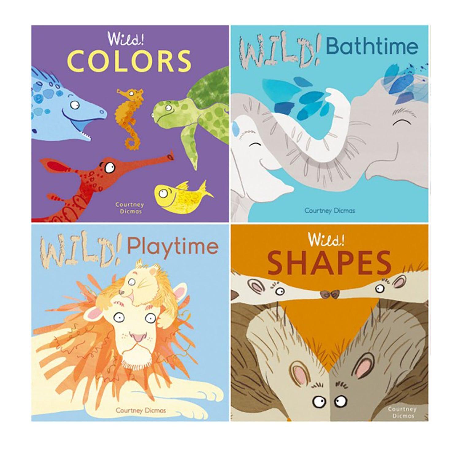 Wild! Concepts Board Book Set 8-Book Set - Loomini