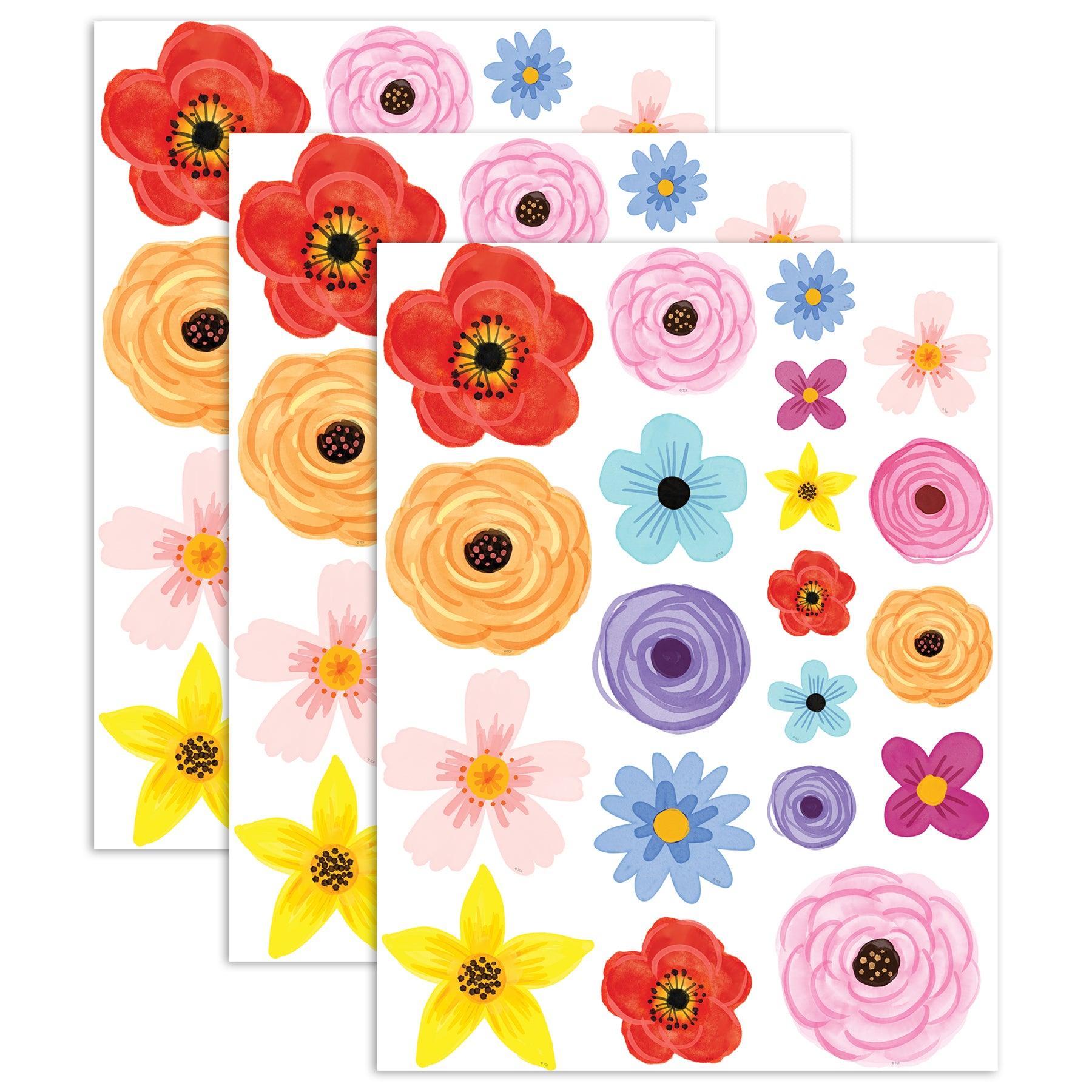 Wildflowers Accents - Assorted Sizes, 60 Per Pack, 3 Packs - Loomini