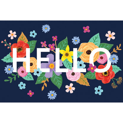 Wildflowers Hello Postcards, 30 Per Pack, 6 Packs - Loomini