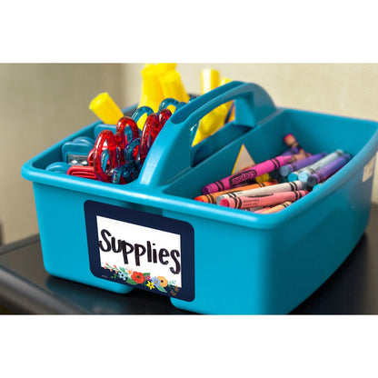 Wildflowers Name Tags/Labels - Multi-Pack, 36 Per Pack, 6 Packs - Loomini