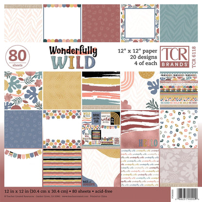 Wonderfully Wild Project Paper, 80 Sheets - Loomini