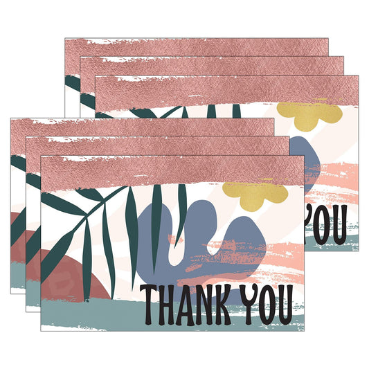 Wonderfully Wild Thank You Postcards, 30 Per Pack, 6 Packs - Loomini