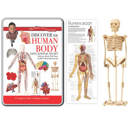 Wonders of Learning Tin Set, Discover the Human Body - Loomini