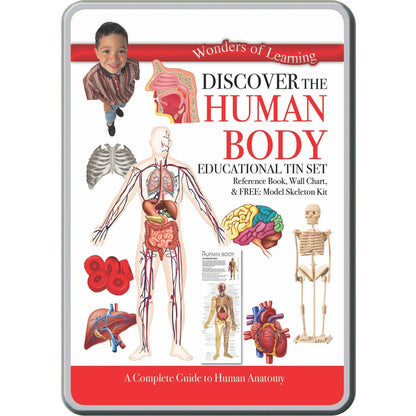 Wonders of Learning Tin Set, Discover the Human Body - Loomini