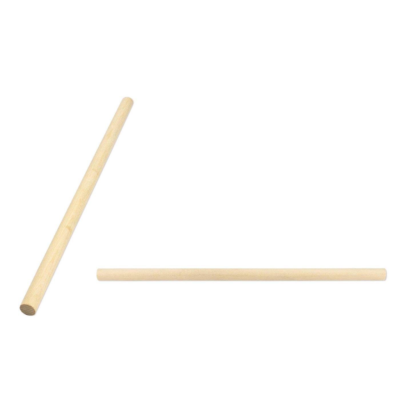 Wood Dowels, 1/2", 25 Pieces - Loomini