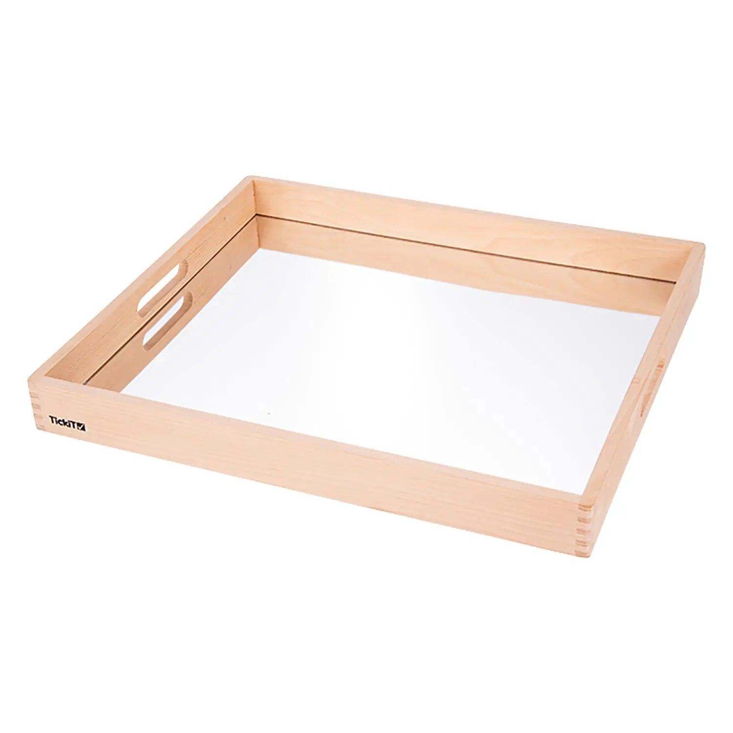 Wooden Mirror Tray Tickit®