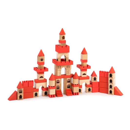 Wooden Stacking Castle Miniland Educational Corporation