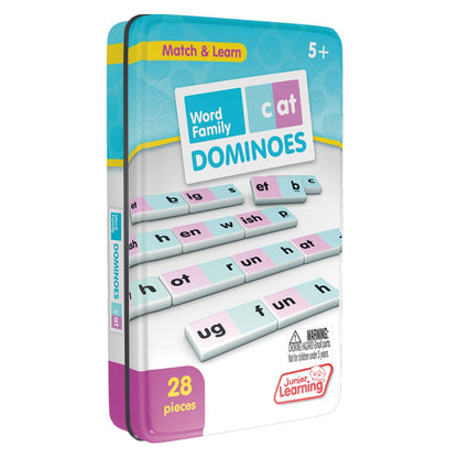 Word Family Dominoes, 2 Sets - Loomini