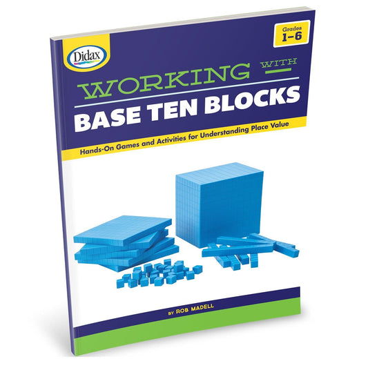 Working with Base Ten Blocks Resource Book - Loomini