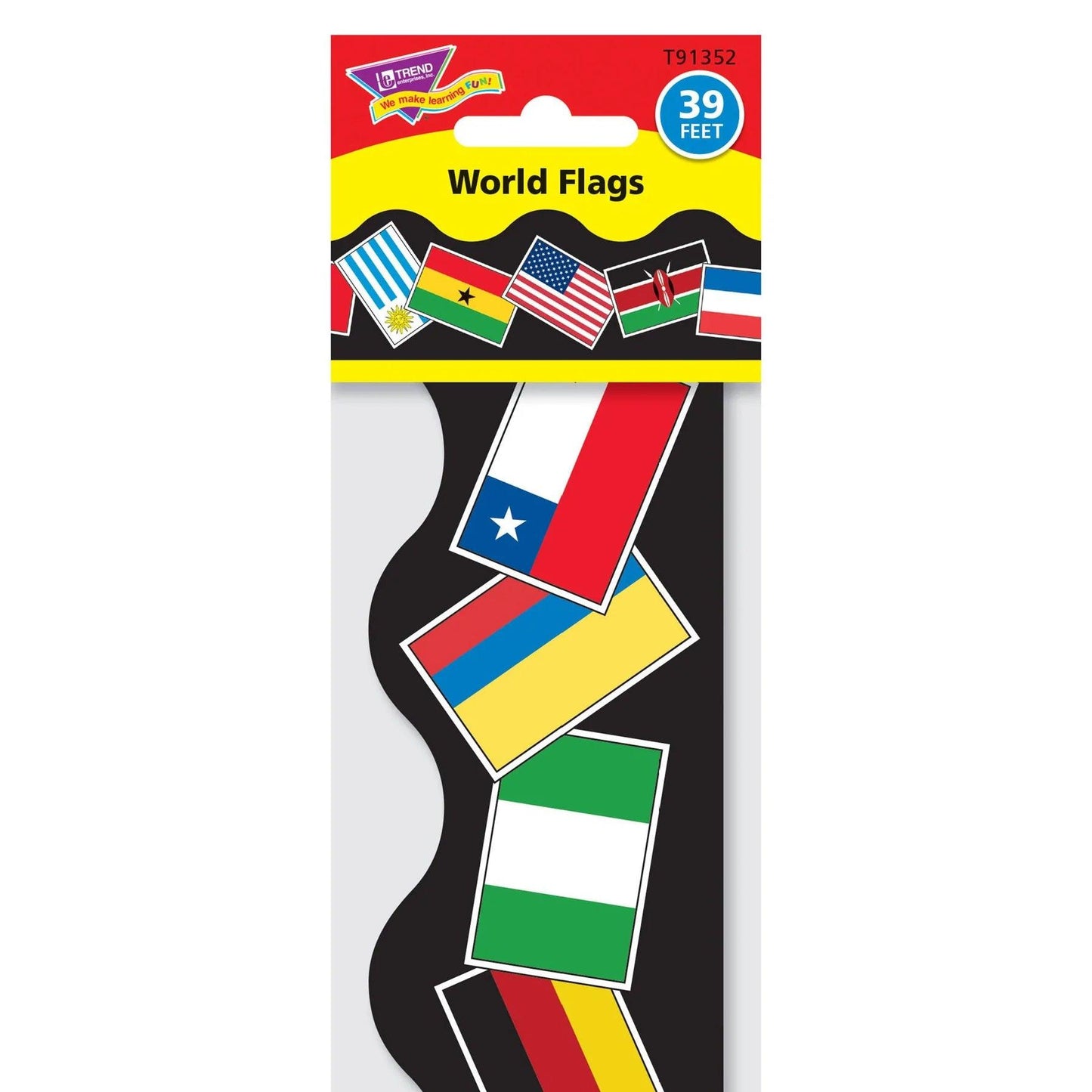 World Flags Terrific Trimmers®, 39 Feet Per Pack, 6 Packs - Loomini