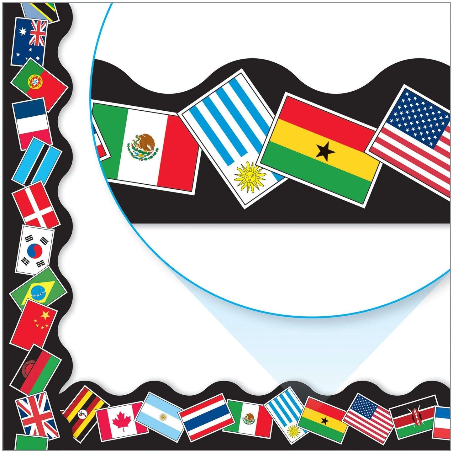 World Flags Terrific Trimmers®, 39 Feet Per Pack, 6 Packs - Loomini