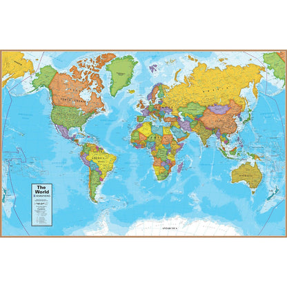 World Map Jigsaw Puzzle, 500 Pieces - Loomini