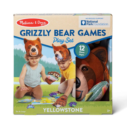 Yellowstone Grizzly Bear Game Play Set - Loomini