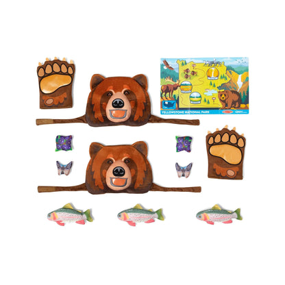 Yellowstone Grizzly Bear Game Play Set - Loomini