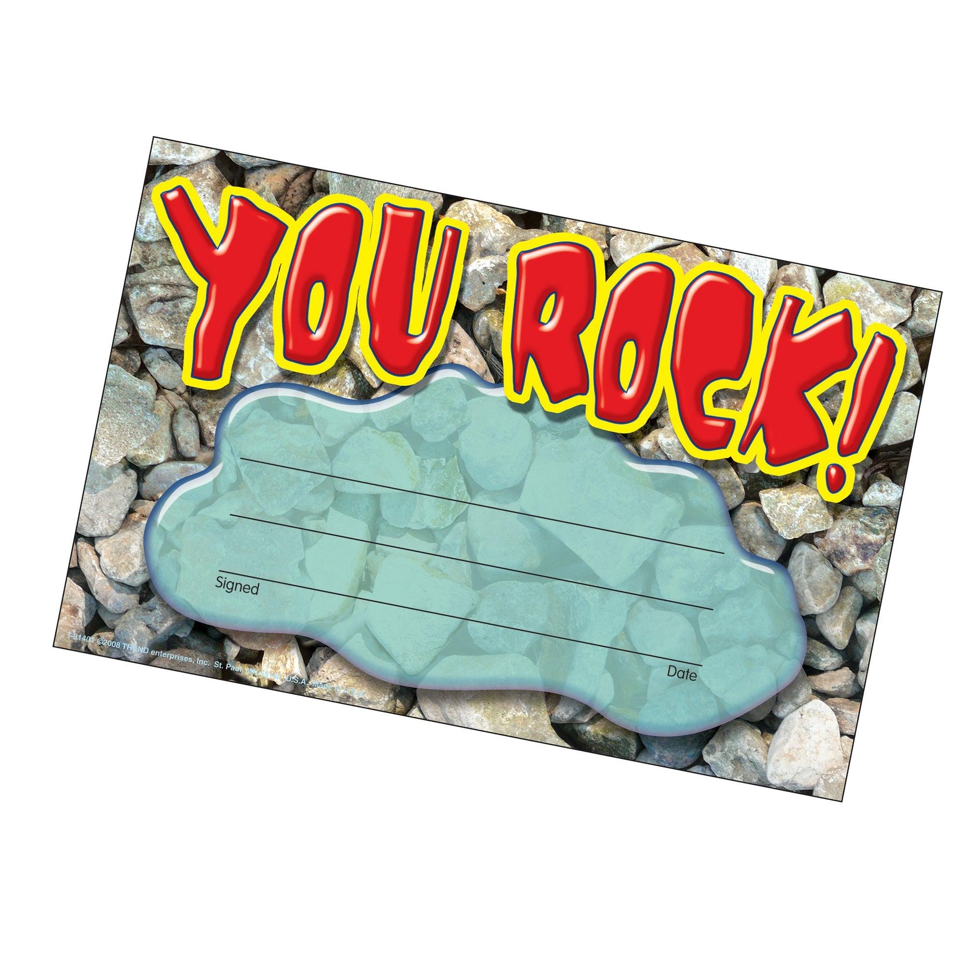 You Rock! Recognition Awards, 30 Per Pack, 6 Packs - Loomini