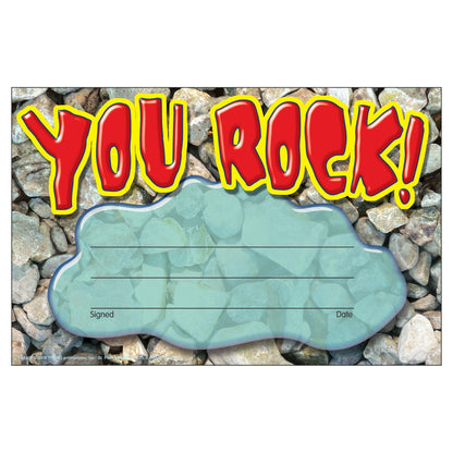 You Rock! Recognition Awards, 30 Per Pack, 6 Packs - Loomini