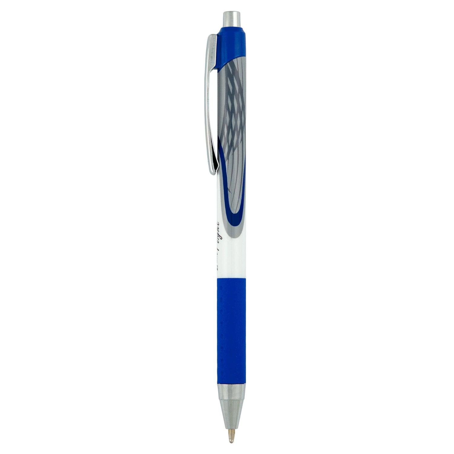 Z-Grip® Flight Retractable Ballpoint Pens, Blue, Dozen - Loomini