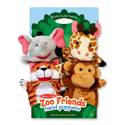 Zoo Friends Hand Puppets - Loomini