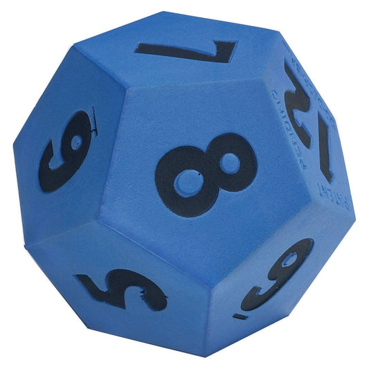 12-Sided Die - Demonstration Size - Pack of 3 - Loomini