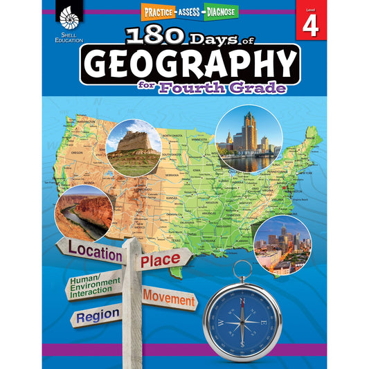 180 Days of Geography, Grade 4 - Loomini