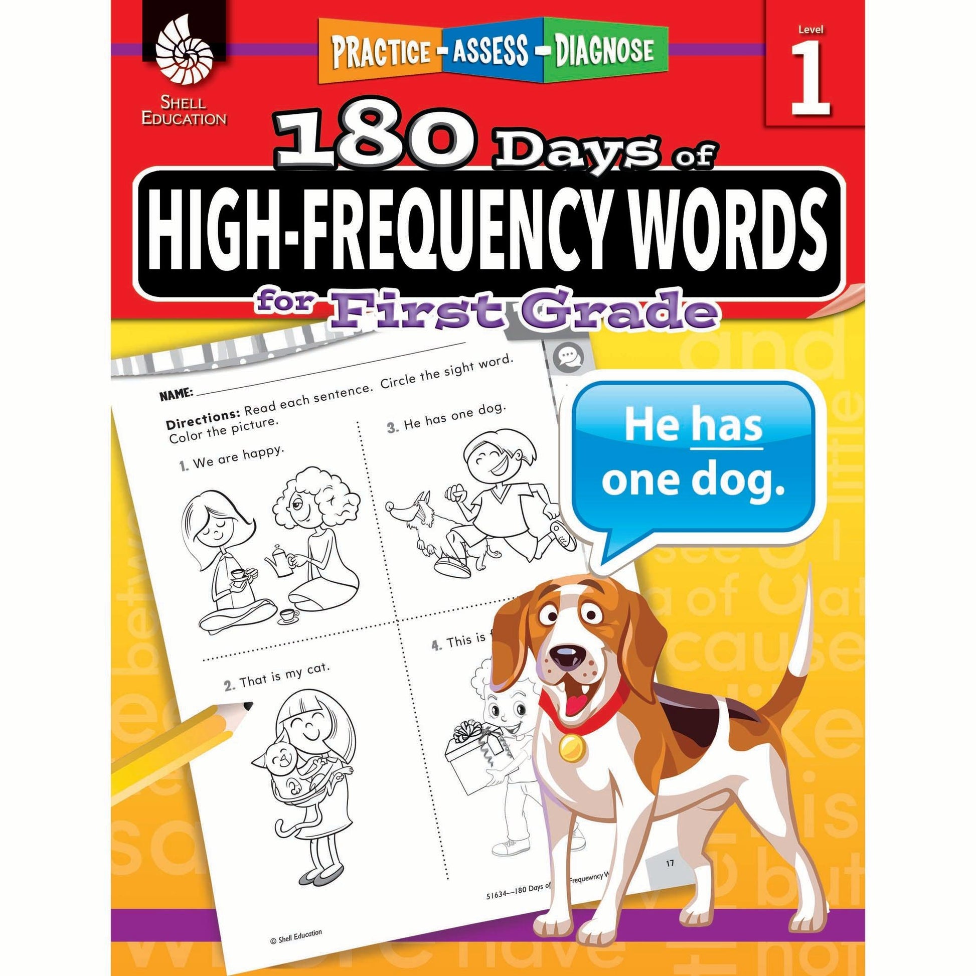 180 Days of High-Frequency Words for First Grade - Loomini