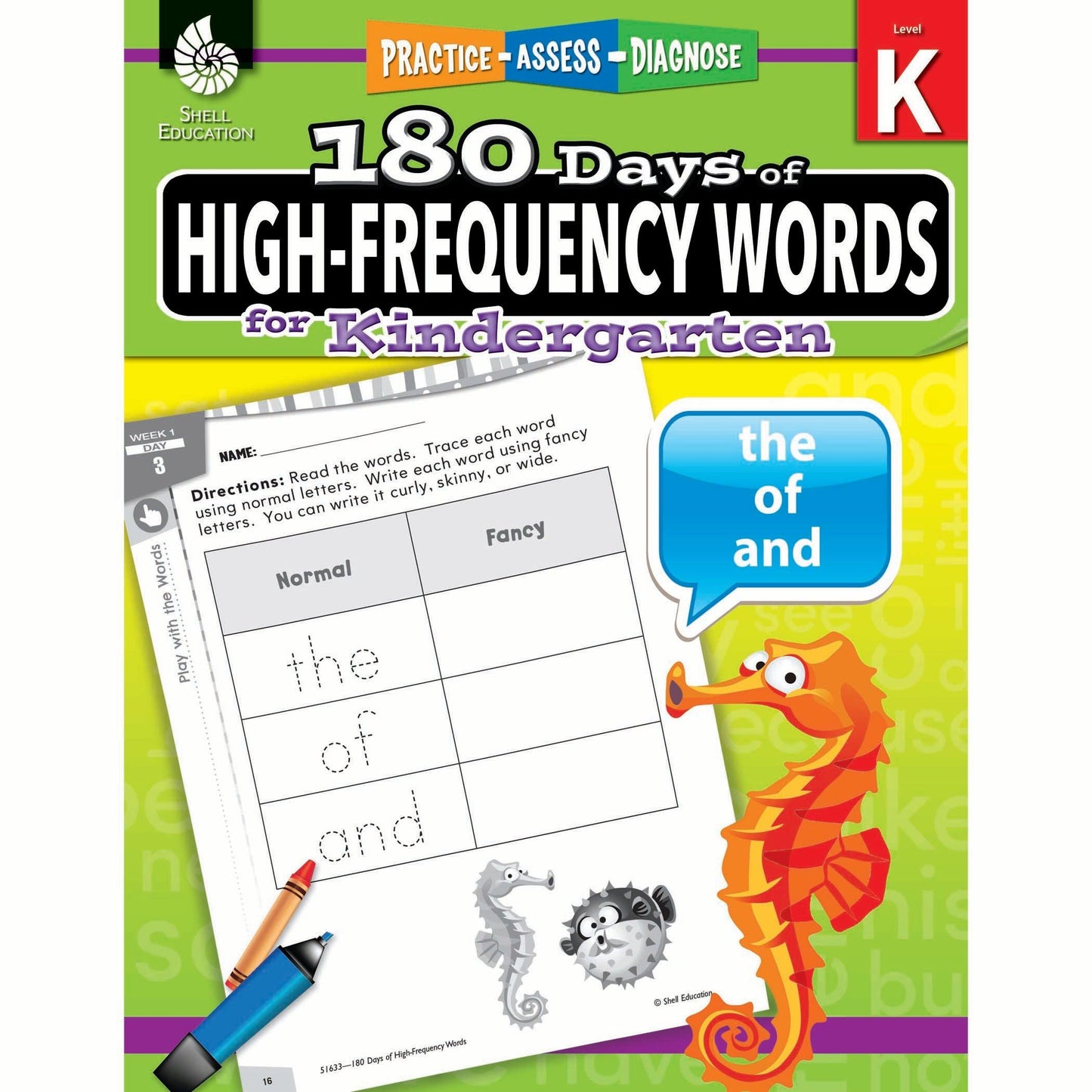 180 Days of High-Frequency Words for Kindergarten - Loomini