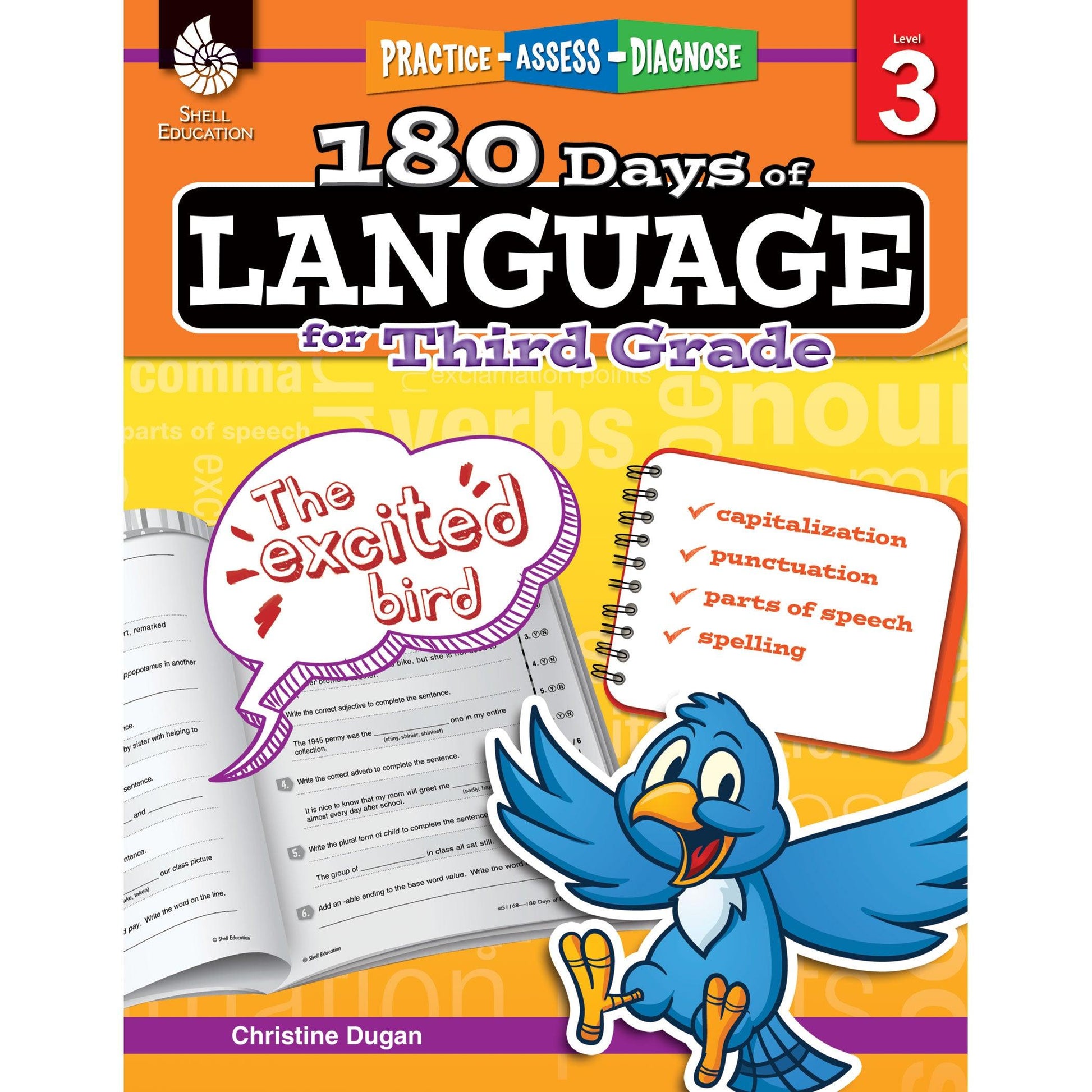 180 Days of Language for Third Grade - Loomini