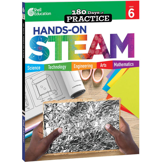 180 Days of Practice: Hands-On STEAM, Grade 6 - Loomini