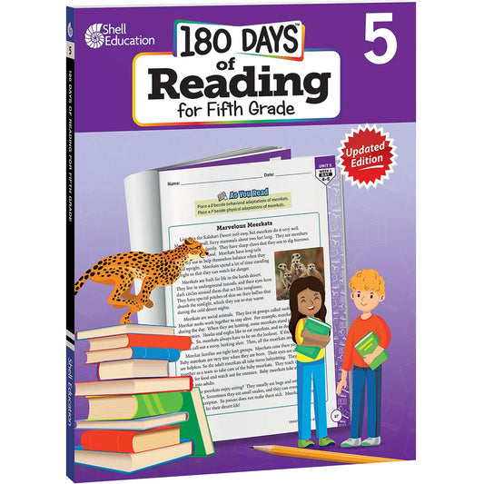 180 Days of Reading 2nd Edition, Grade 5 - Loomini
