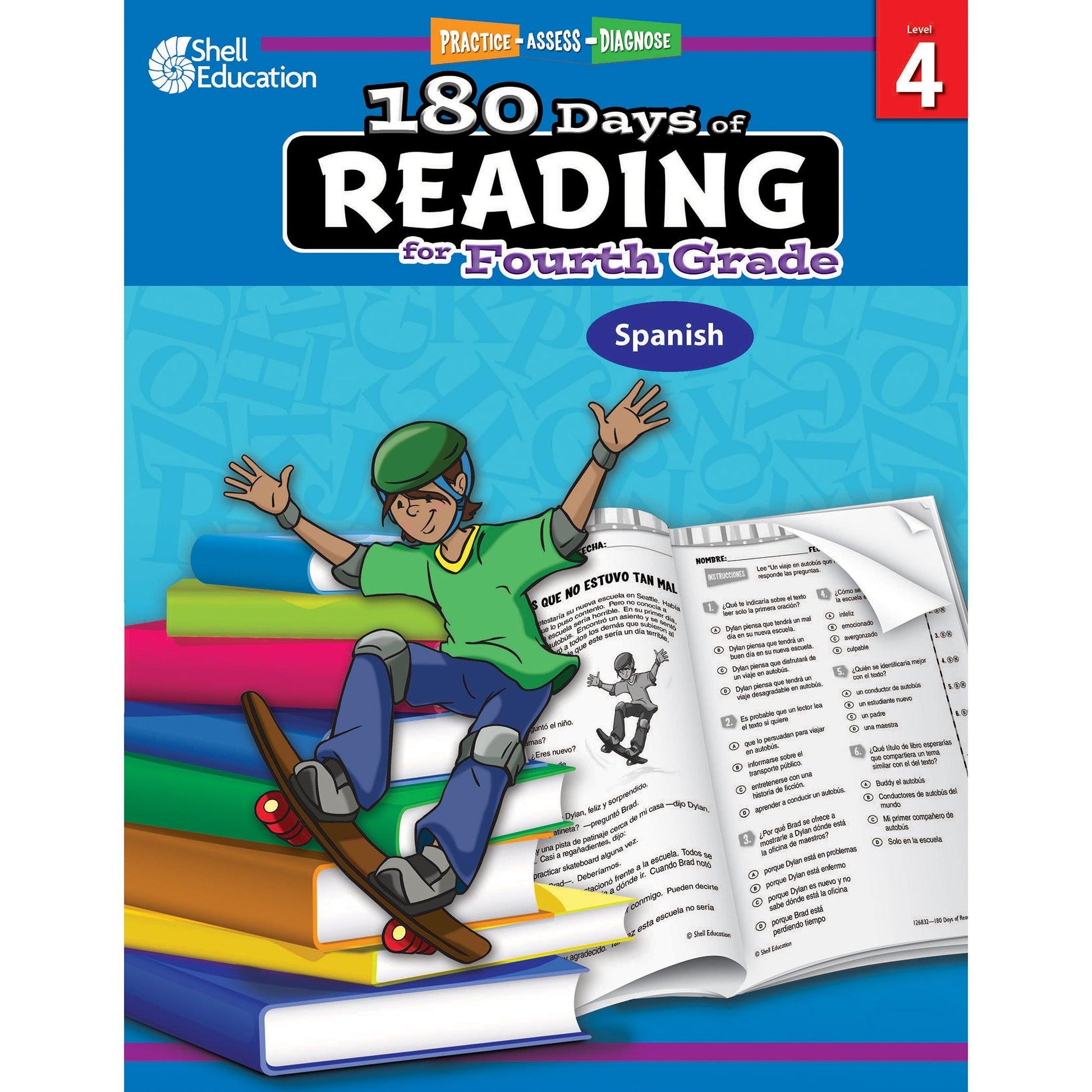 180 Days of Reading for Fourth Grade (Spanish) - Loomini